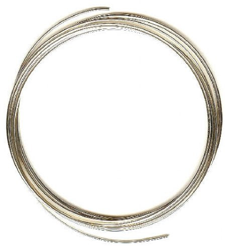 SS3304 1 Foot of 22 Gauge Half Hard Round Sterling Wire