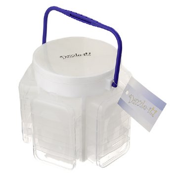 Plastic Storage Carrying Organizer with 32 Compartments