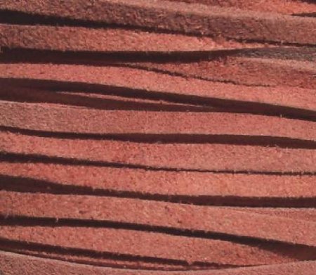 1 Meter of 3.5mm Dark Pink Suede Lace