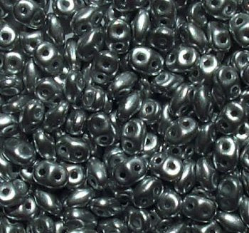 DUO-01700 - 10 Grams Crystal Bronze Aluminum 2.5x5mm Superduo Beads
