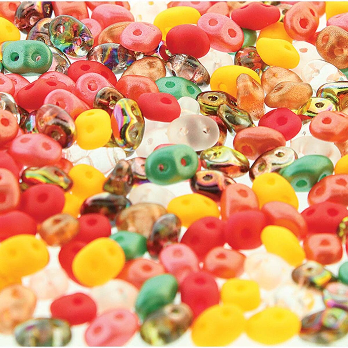 10 Grams Mai Tai 2.5x5mm Superduo Beads Mix