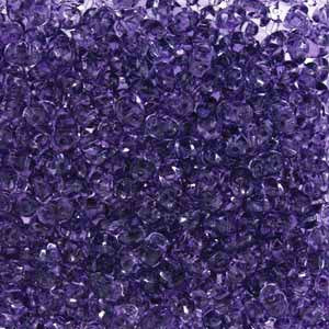 DUO520500 - 10 Grams Transparent Tanzanite 2.5x5mm Superduo Beads