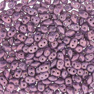 DUO-15726 - 10 Grams Opaque Chalk Vega 2.5x5mm Superduo Beads