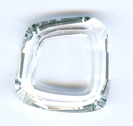 1 14mm Crystal Swarovski Cosmic Square Ring