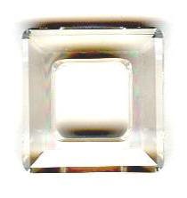 1  14mm Crystal Silver Shade Swarovski Frame