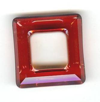 1 20mm Red Magma Swarovski Frame