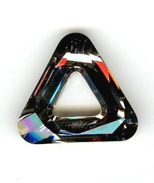 1 20mm Swarovski Dorado Triangle
