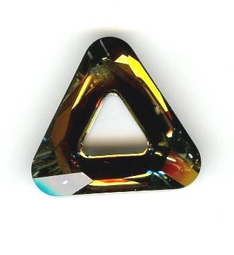 1 20mm Swarovski Tabac Triangle