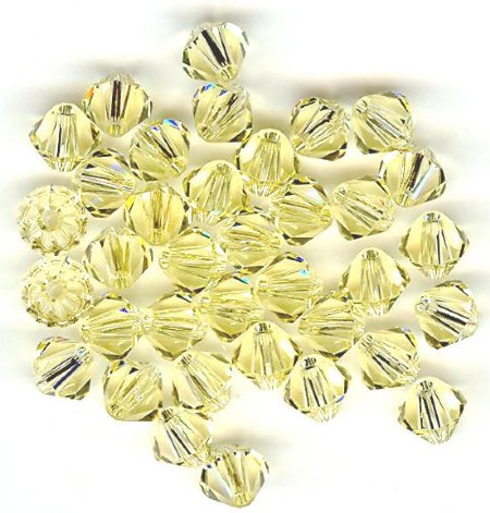 25 Jonquil 5mm Bicone Swarovski
