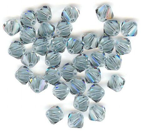 25 Indian Sapphire 5mm Bicone Swarovski