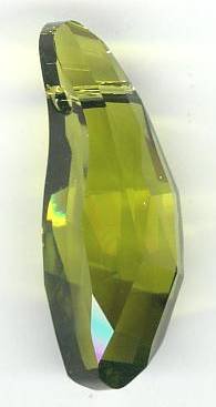 1 28mm Olivine Aquiline Swarovski Bead