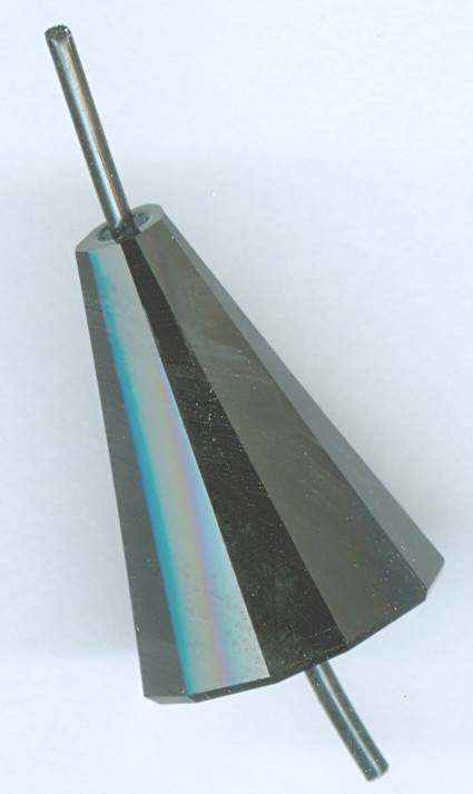 1 17mm Swarovski Jet Artemis Bead
