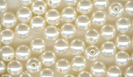 25 4mm Cream Swarovski Pearls