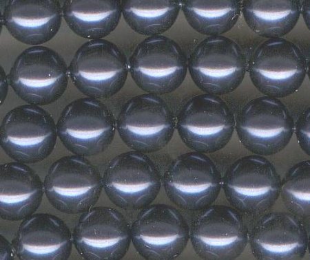 10 12mm Night Blue Swarovski Pearls