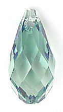 1 13x6.5mm Erinite Swarovski Briolette Drop