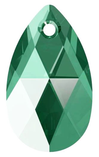 1 16mm Erinite Swarovski Pear Drop