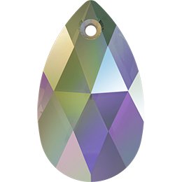 1 16mm Paradise Shine Swarovski Pear Drop