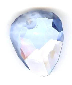 1 23mm Swarovski Light Sapphire Rock Pendant