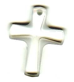 1 20x16mm Crystal Swarovski Cross (6860)