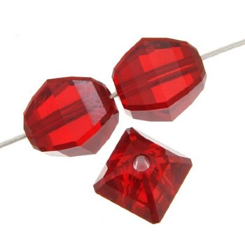 1 8mm Siam Swarovski Lucerna Bead