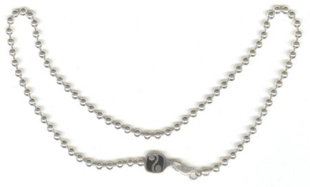 Sterling Silver 18 in Ball Chain Necklace
