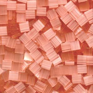TL2556 5.2 Grams Light Coral Silk Two Hole Miyuki Tila Beads