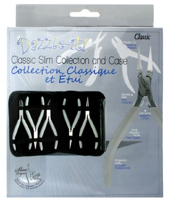 Dazzle-It! 5-piece Classic Slim Plier Set