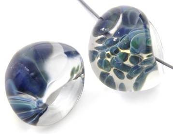 1 15mm Unicorne Stormless Jumbo Teardrop Bead (22130)