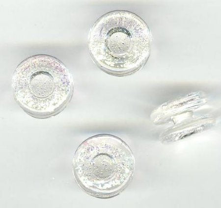 1 Unicorne White Gold Yo-Yo Bead (21931)