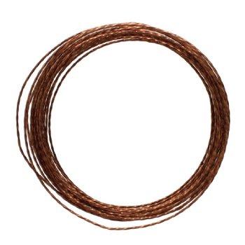 4 Yards of 21ga Antique Copper Plated Twisted Wire